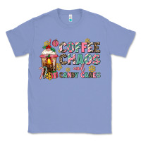 Colony Blue coffee chaos and candy canes Classic Tee - AdoDesignShop