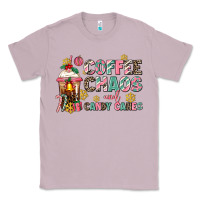 Lilac coffee chaos and candy canes Classic Tee - AdoDesignShop