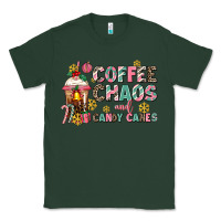 Sports Green coffee chaos and candy canes Classic Tee - AdoDesignShop