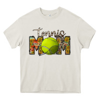Cream tennis mom Heavy Core Tee - RacoonDesign
