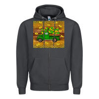Smoke St Patricks day truck Zipper Hoodie - Artiststas