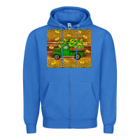 True Royal St Patricks day truck Zipper Hoodie - Artiststas
