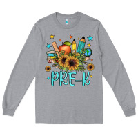 Heather Grey pre k Long Sleeve Tee - JahusDesignShop
