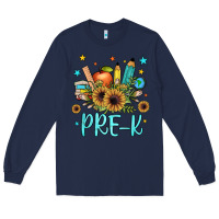 Navy pre k Long Sleeve Tee - JahusDesignShop