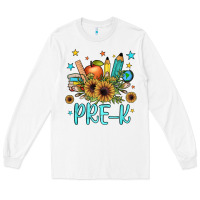 White pre k Long Sleeve Tee - JahusDesignShop