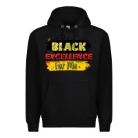 Black it's the black excellence for me Premium Hoodie - LillyAllenDesigns