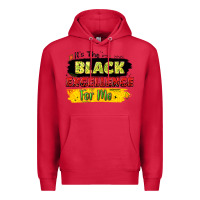 Cardinal it's the black excellence for me Premium Hoodie - LillyAllenDesigns