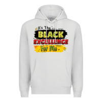 Dove Grey it's the black excellence for me Premium Hoodie - LillyAllenDesigns