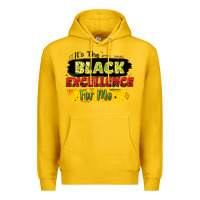 Lemon it's the black excellence for me Premium Hoodie - LillyAllenDesigns