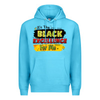 Ocean Blue it's the black excellence for me Premium Hoodie - LillyAllenDesigns