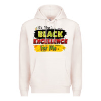 Pale Pink it's the black excellence for me Premium Hoodie - LillyAllenDesigns