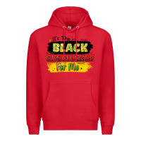 Red it's the black excellence for me Premium Hoodie - LillyAllenDesigns