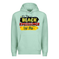 Seafoam it's the black excellence for me Premium Hoodie - LillyAllenDesigns