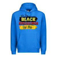 True Royal it's the black excellence for me Premium Hoodie - LillyAllenDesigns