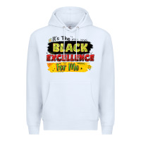 White it's the black excellence for me Premium Hoodie - LillyAllenDesigns