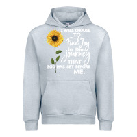 Heather Grey I Will Choose To Find Joy In The Journey That God Urban Hoodie - Bettercallsaul