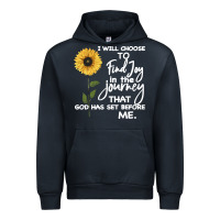 Navy I Will Choose To Find Joy In The Journey That God Urban Hoodie - Bettercallsaul