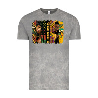 Cloud Rock juneteenth brush stroke Vintage Tee - HRA Design Shop
