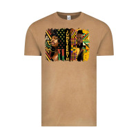 Vintage Camel juneteenth brush stroke Vintage Tee - HRA Design Shop