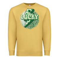 Antique Gold st. patrick's day lucky Premium Sweatshirt - MaliasSmallBusiness