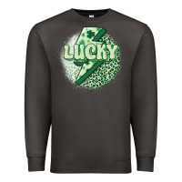 Smoke st. patrick's day lucky Premium Sweatshirt - MaliasSmallBusiness