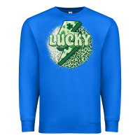 True Royal st. patrick's day lucky Premium Sweatshirt - MaliasSmallBusiness