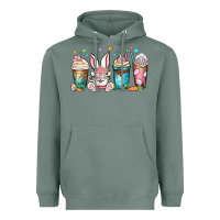 Sage easter coffee cups Heavyweight Hoodie - MaliasSmallBusiness