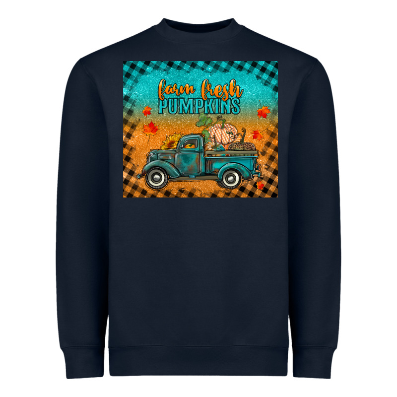Farm Fresh Pumpkins Tumbler Heavyweight Sweatshirt by RanaPortraitStore | Teevron