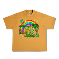 Peanut Butter St. Patrick's Day Mommy's little lucky charm Urban Heavy Tee - Neo Western