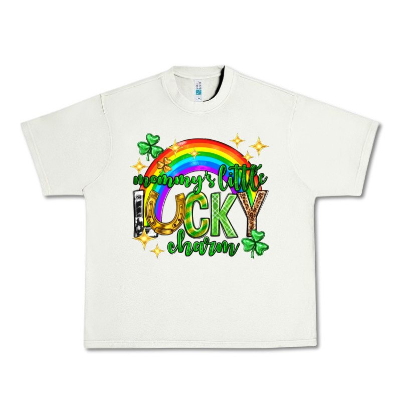 St. Patrick's Day Mommy's Little Lucky Charm Urban Heavy Tee by Neo Western | Teevron