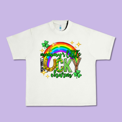 St. Patrick's Day Mommy's Little Lucky Charm Urban Heavy Tee Designed By Neo Western