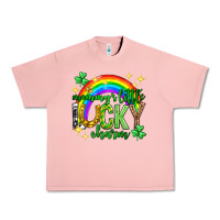 Salmon St. Patrick's Day Mommy's little lucky charm Urban Heavy Tee - Neo Western
