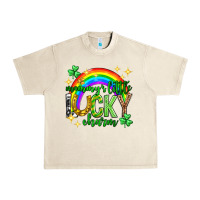 Sandshell St. Patrick's Day Mommy's little lucky charm Urban Heavy Tee - Neo Western