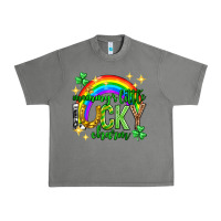 Tornado St. Patrick's Day Mommy's little lucky charm Urban Heavy Tee - Neo Western