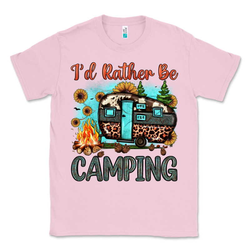 I'd Rather Be Camping Classic Tee by JahusDesignShop | Teevron