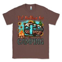 Chestnut i'd rather be camping Classic Tee - JahusDesignShop