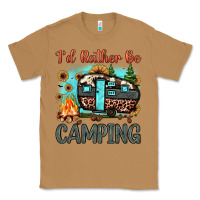 Toasted Coconut i'd rather be camping Classic Tee - JahusDesignShop