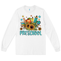 White preschool Long Sleeve Tee - JahusDesignShop