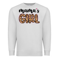 Dove Grey mama s girl Premium Sweatshirt - MaliasSmallBusiness
