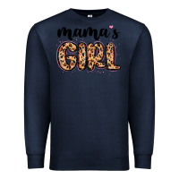 Navy mama s girl Premium Sweatshirt - MaliasSmallBusiness