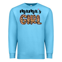 Ocean Blue mama s girl Premium Sweatshirt - MaliasSmallBusiness