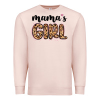 Pale Pink mama s girl Premium Sweatshirt - MaliasSmallBusiness