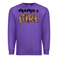 Purple mama s girl Premium Sweatshirt - MaliasSmallBusiness