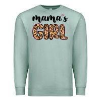 Seafoam mama s girl Premium Sweatshirt - MaliasSmallBusiness