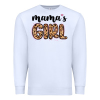 White mama s girl Premium Sweatshirt - MaliasSmallBusiness