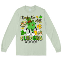 Matcha i teach the cutest clovers in the patch Long Sleeve Tee - Artiststas