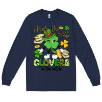 Navy i teach the cutest clovers in the patch Long Sleeve Tee - Artiststas