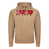 Vintage Coffee valentine's day xoxo heart balloon Vintage Hoodie - RanaPortraitStore