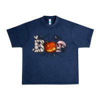 Navy boo Urban Heavy Tee - CowhideDigitalArt