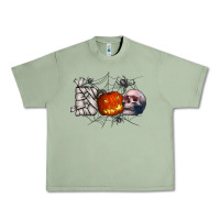 Oil Green boo Urban Heavy Tee - CowhideDigitalArt